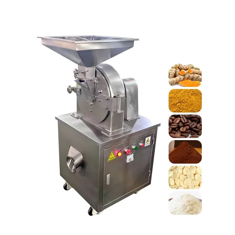 for CY Industrial Grinder Spice Herbal Powder Bean Pepper Grinding Machine 100-200 kg/h for Food Processing