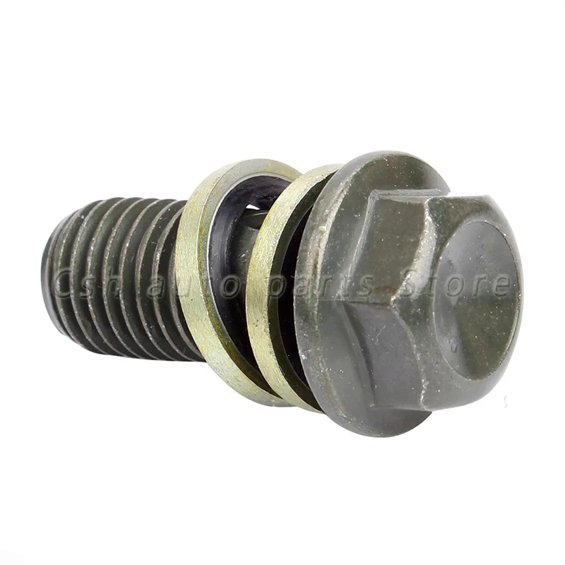 20 pcs M10x1.25 Universal Motorcycle Brake Hollow Screw 6