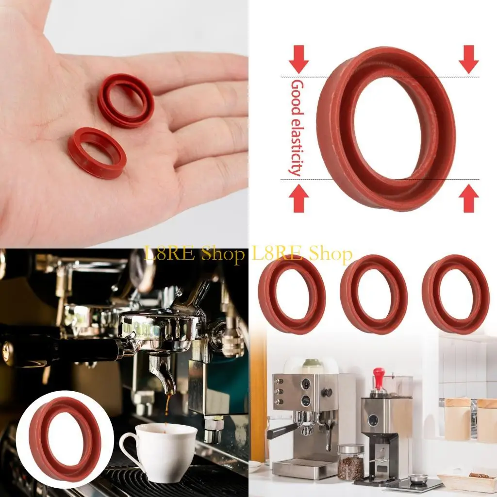 L8RE 10pcs Coffee Maker Creating Contring Silicone Completmation Seal для эспрессо -машины