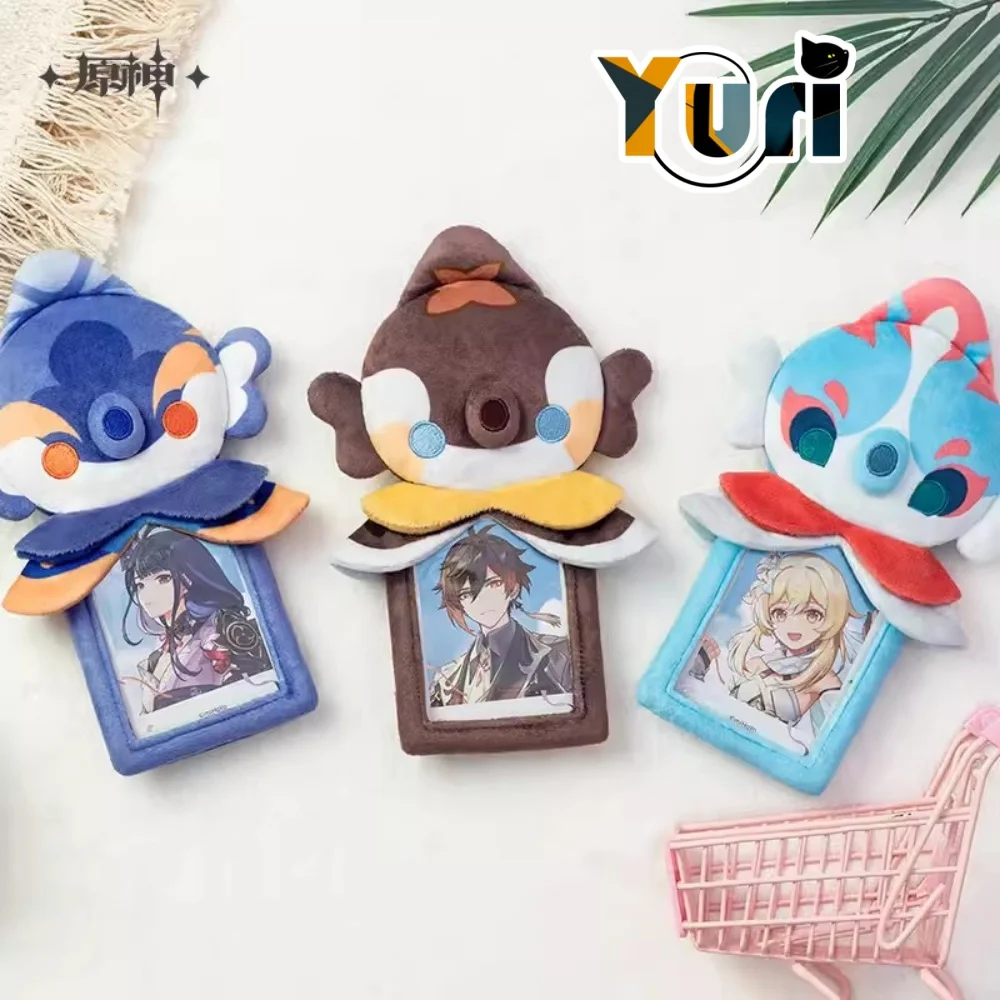 

Yuri Official Game Genshin Impact Sea Horse Plush Card Holder Cute Cosplay Props C YS