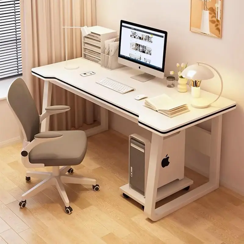 Desk Computer Writing Table Student Art Modren Simple Style PC Wood Suitable Portable Desk for Home, Office,Bedroom