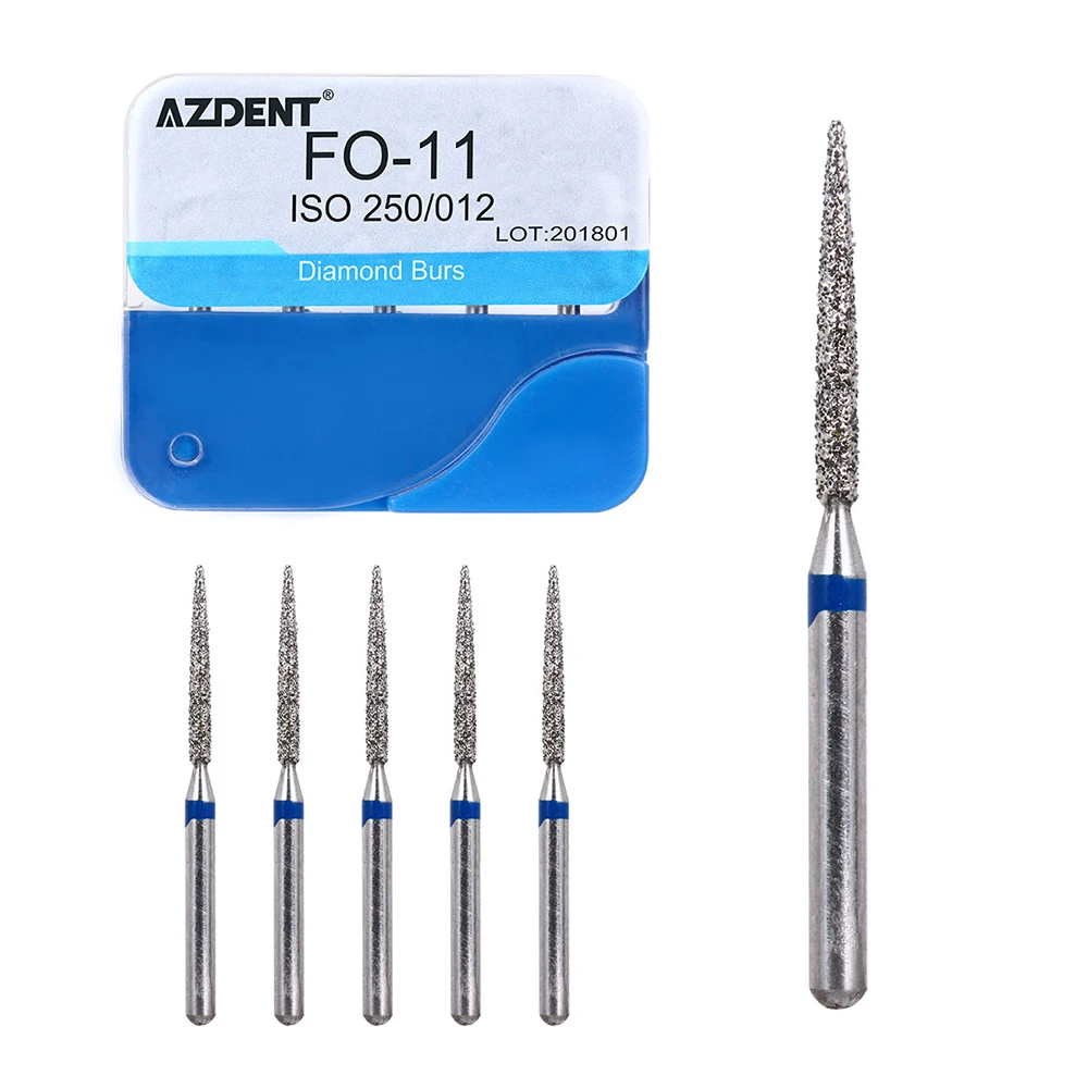 20 Boxen AZDENT Dental Diamantbohrer FG 1,6 mm für Hochgeschwindigkeits-Handstücke, mittlere Polierbohrer, Laborinstrumente, Zahnarztwerkzeuge – Detail 7