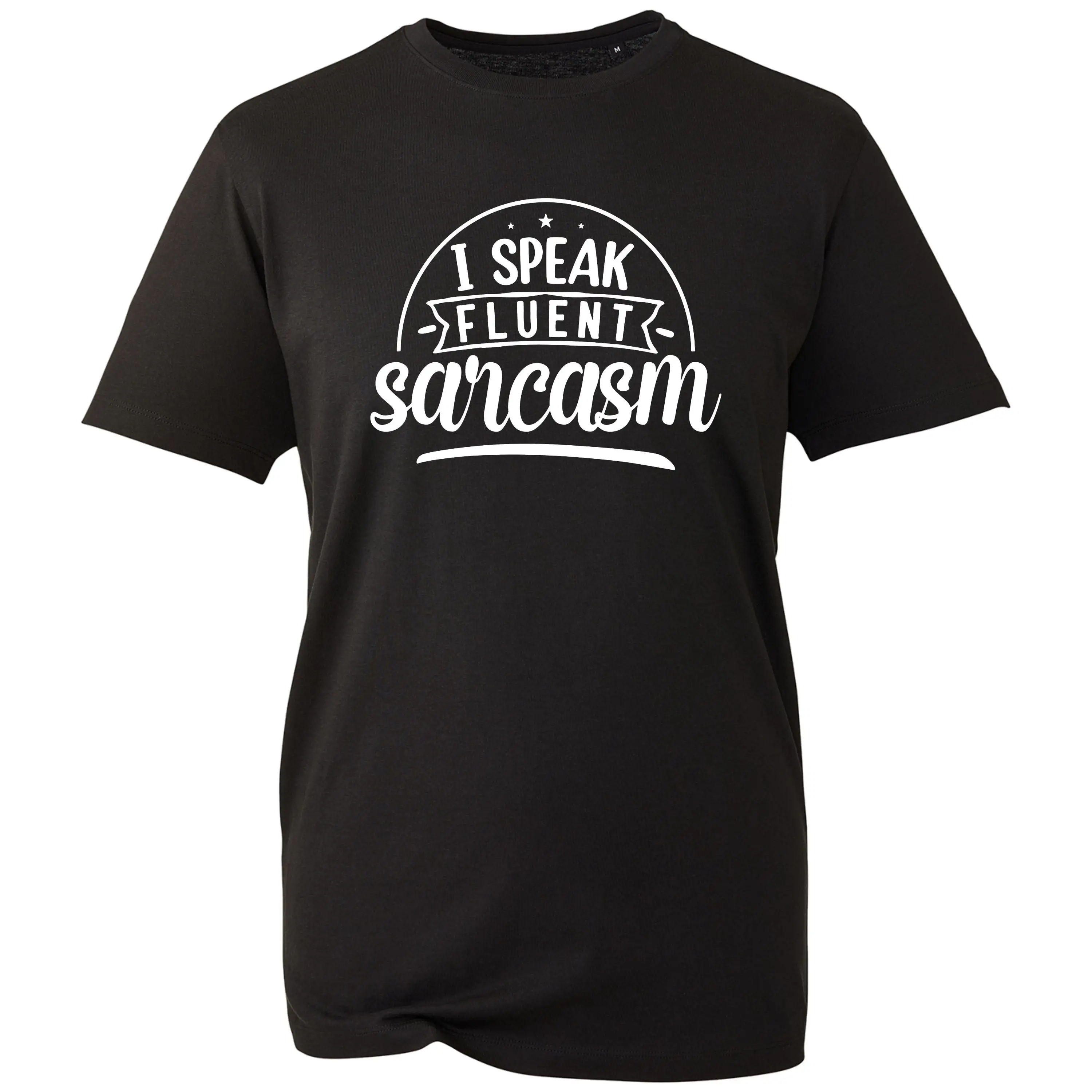 I Speak Fluent Sarcasm T-Shirt – Cotton Unisex Tee High-Quality T-Shirt Fashion Trend - Casual and Comfortable Y2K Retro Style