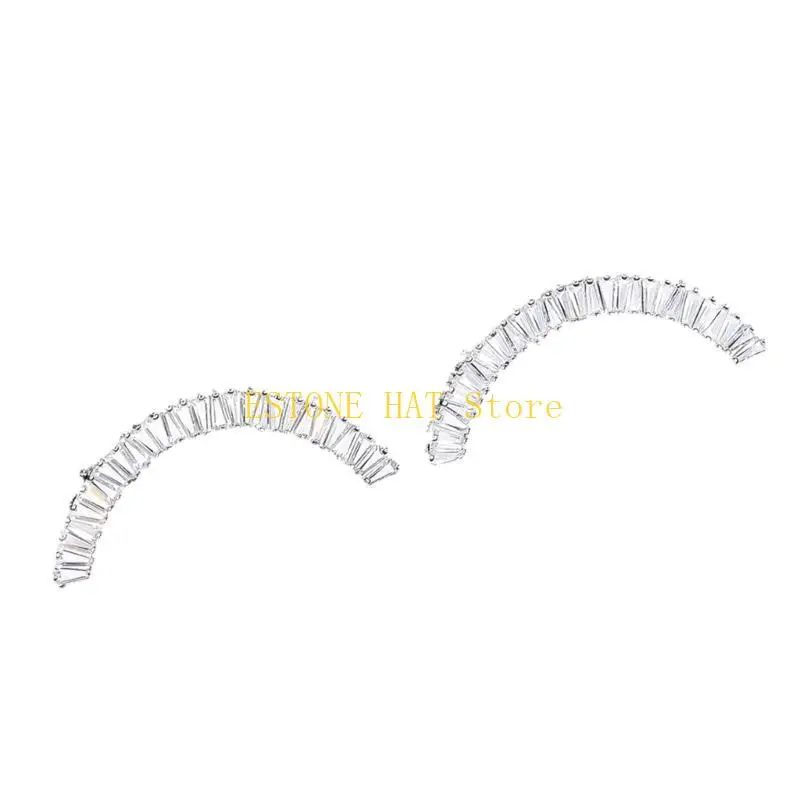 

49MF 2PCS Shoe Clips Jewelry Decoration Charms Lady Elegant Shoe Charms Accessories