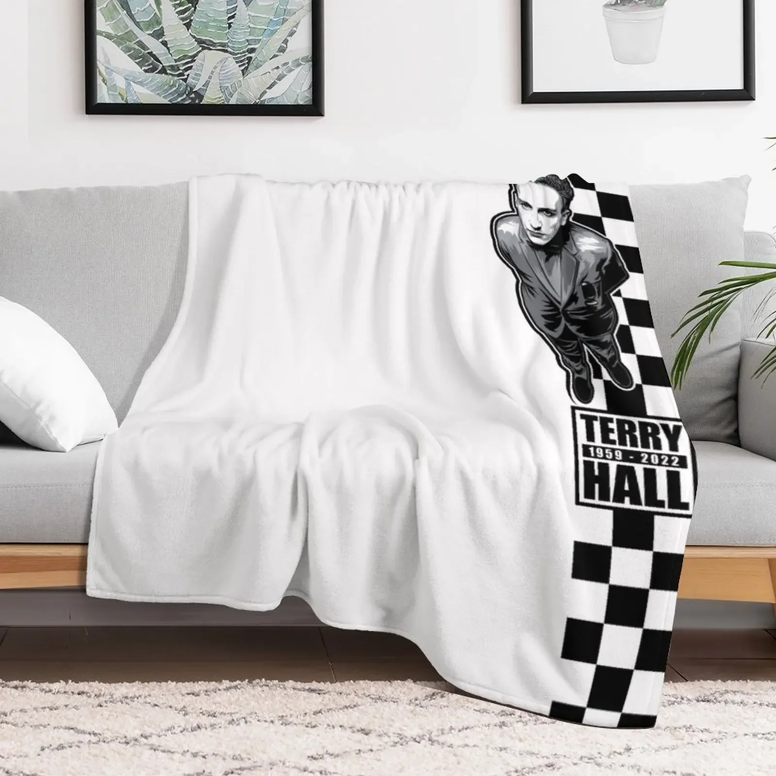 TERRY HALL TRIBUTE Throw Blanket Warm Plush Fuzzy Blanket for Living Room