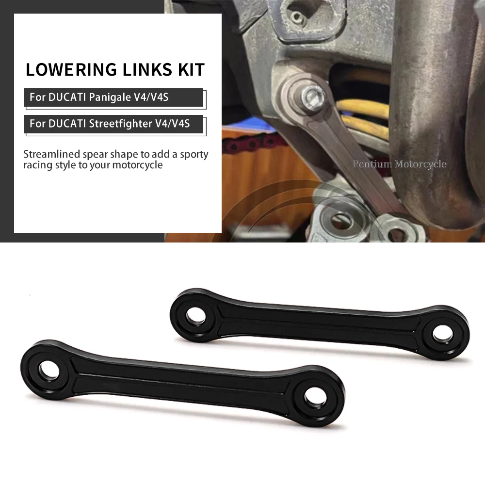 

Lowering Links Kit For DUCATI Panigale V4 V4S StreetFighter V4 Motorcycle Rear Suspension Cushion Drop Connecting Lowering Kit