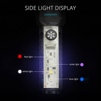 XHP50 LED Flashlight Type-C USB Rechargeable 6 Modes IPX4 Waterproof for Camping Banknote Verification 500mAh 800LM Torch Lamp
