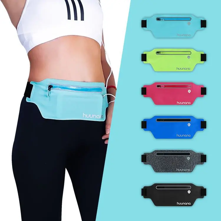 

Outdoor Mobile Phone Fanny Pack Fishing Running Waterproof Belt Invisible Anti-theft Lycra Light and Unisex