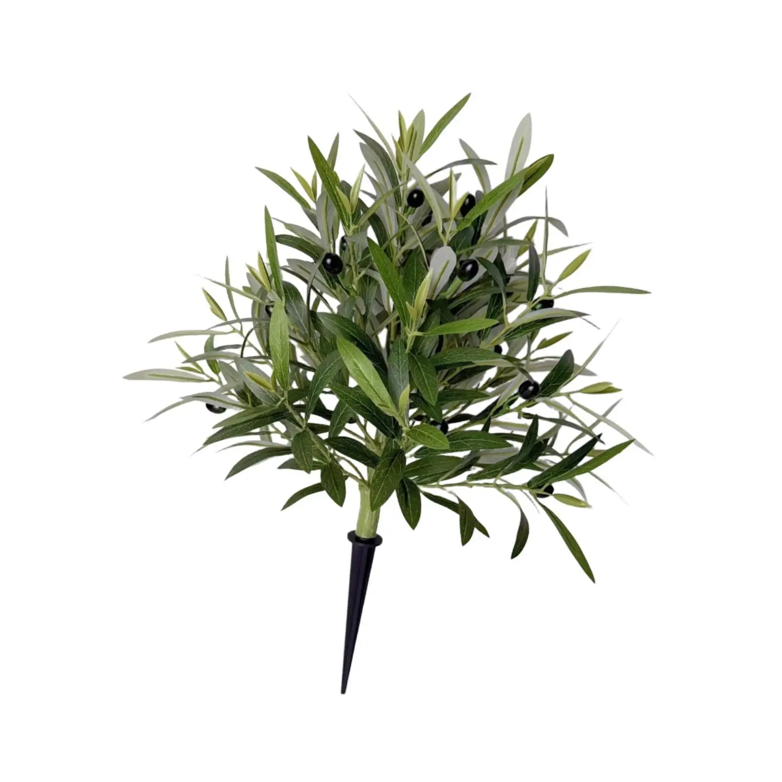 

Artificial Olive Topiary Decoration Easy to Install Realistic Bushes Plants for Walkway Porch Pathway Home Indoor Outdoor