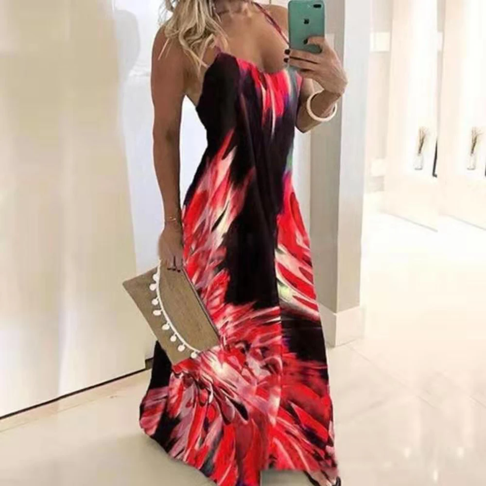 

2023 Elegant Evening Dress For Women Summer Midi Bodycon Dress Sleeveless Beach Party Club Female Clothing Vestido Sexy Long Dre