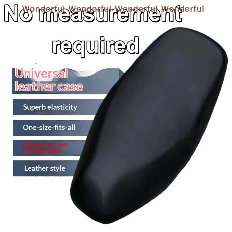 Universal Elastic Motorcycle Seat Cover Tear Proof Long Lasting Protector Fits Most Street Motorbikes
