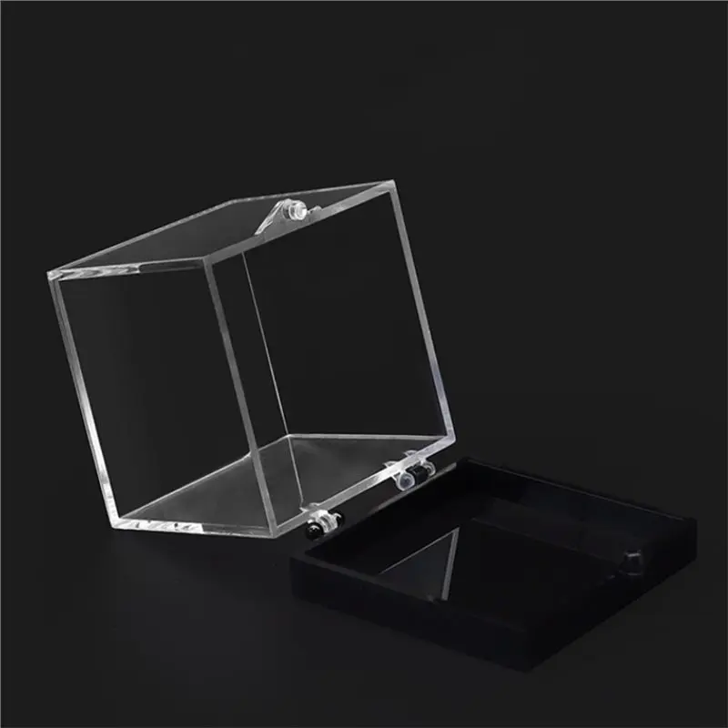 ABUG-Desktop Home Decor 20PCS Clear Lidded Box Display Cases For Minerals-For Gemstones, Coins, Diamonds, Rocks