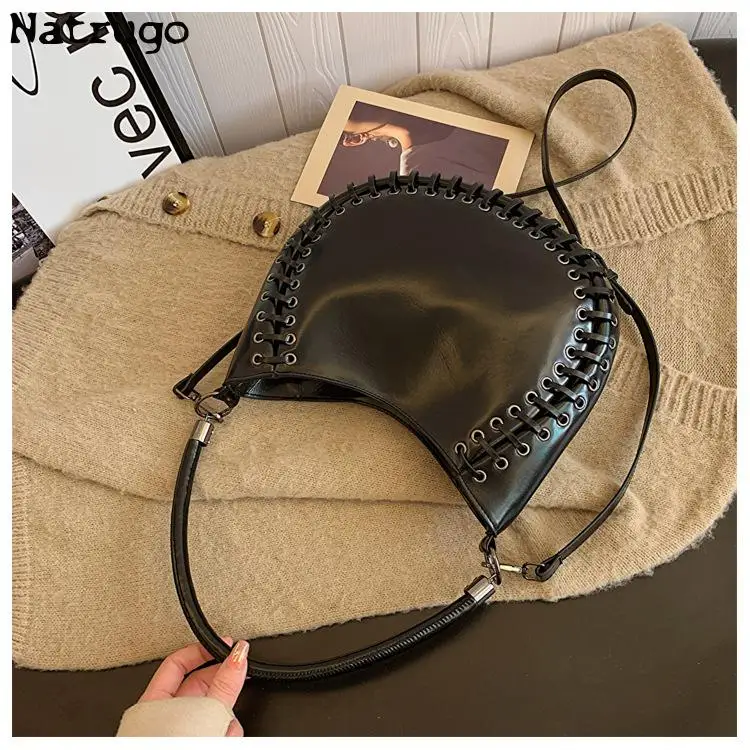 Luxury Designer Women\'s Crossbody Bag With Adjustable Shoulder Strap Female Ladies Single Shoulder Underarm Bag 2024 New