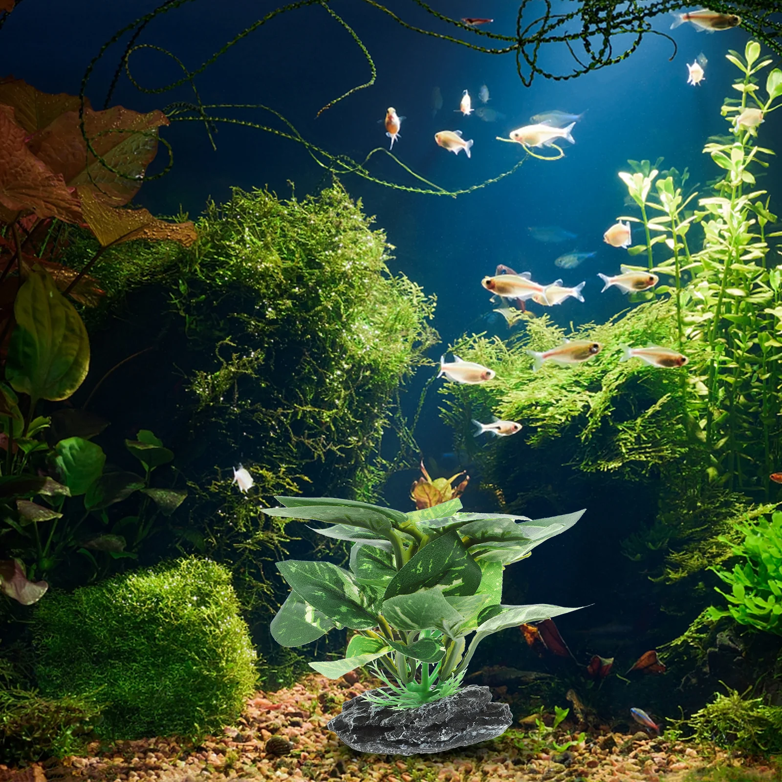 

Artificial Plant Decoration Goldfish Tank Decorations Fake Plants Aquarium Realistic Plastic