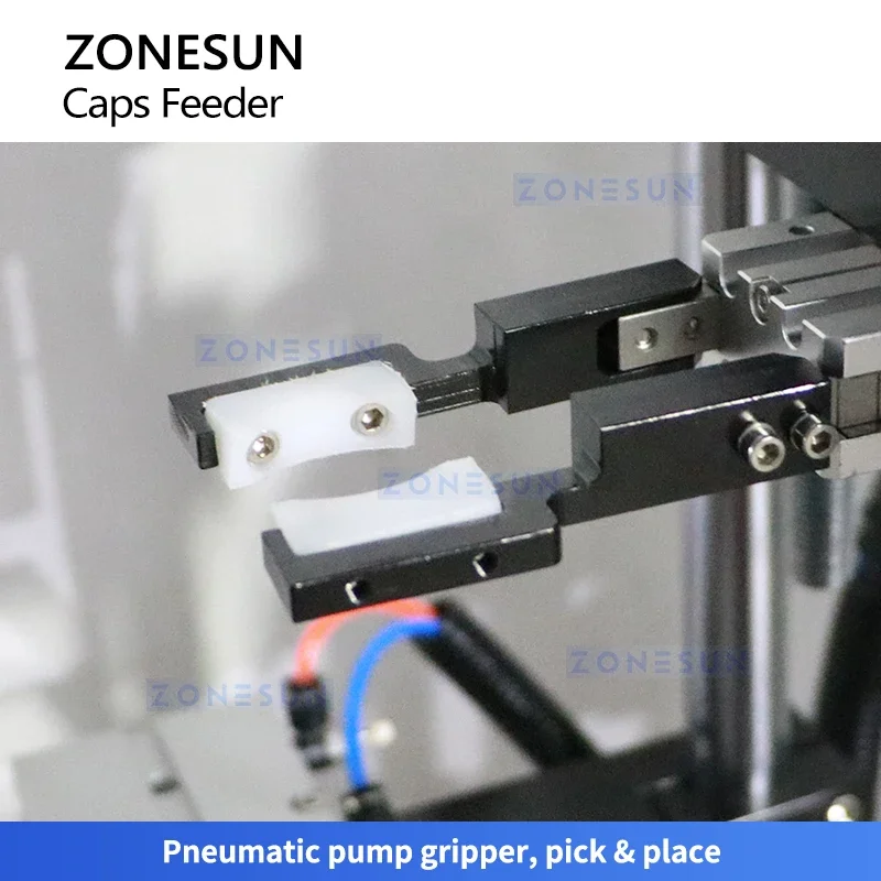 ZONESUN ZS-XG445S Automatic Trigger Sprayer Cap Bowl Feeder Dip Tube Feeding Machine High Efficiency Bottle Packaging Equipment