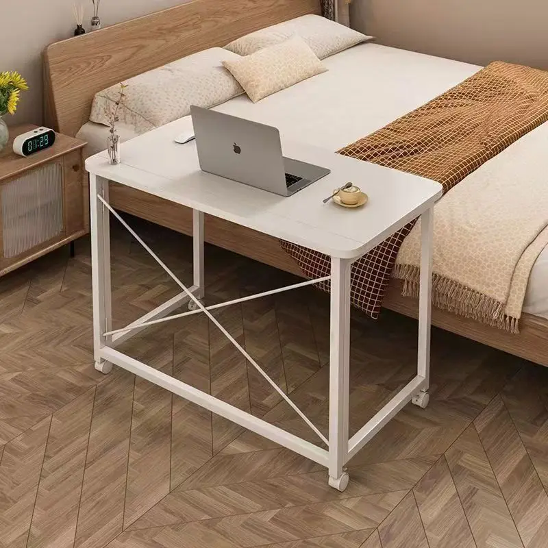 Folding Table Removable Desk Household Computer Table Bedroom Gap Bedside Simple Study Small Workbench