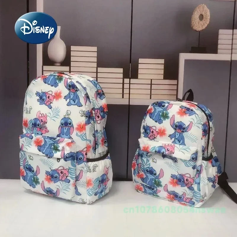 Новый детский рюкзак Disney Stitch, элитный бренд, модные детские школьные сумки, студенческий рюкзак с героями мультфильмов, высокое качество