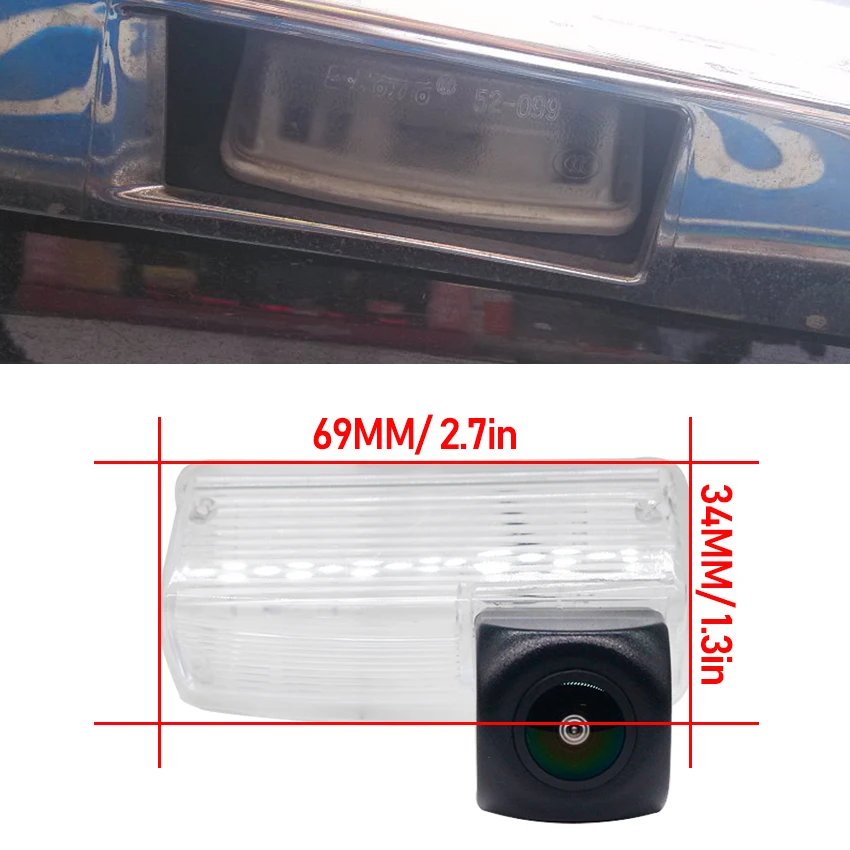 Rear View Camera For Toyota Celica GT T230 Corolla E120 E130 CCD Night Vision Backup Parking Camera License Plate Camera