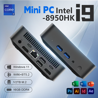 2025 MINI PC  Windows 11 intel Core i9 8950HK MiNi PC16GB RAM 1TB SSD  WIFI 6 BT5.2 4K HD Mini Gaming office study Pc