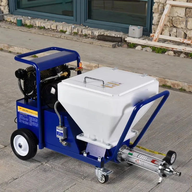 Factory Direct Selling Cement Plastering Wall Putty Mortar Spray Machine Irless Spraying Putty Spray Machines