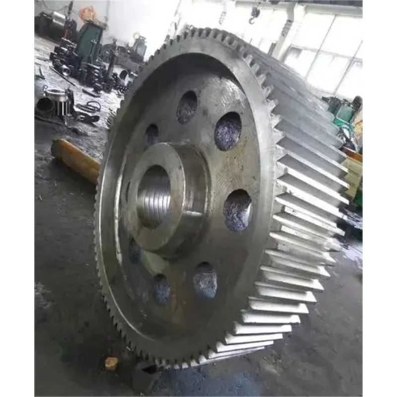 

Индивидуальный большой модуль цементной шаровой мельницы Большая шестерня Кольцо цилиндра Обхват шестерни Шестерня