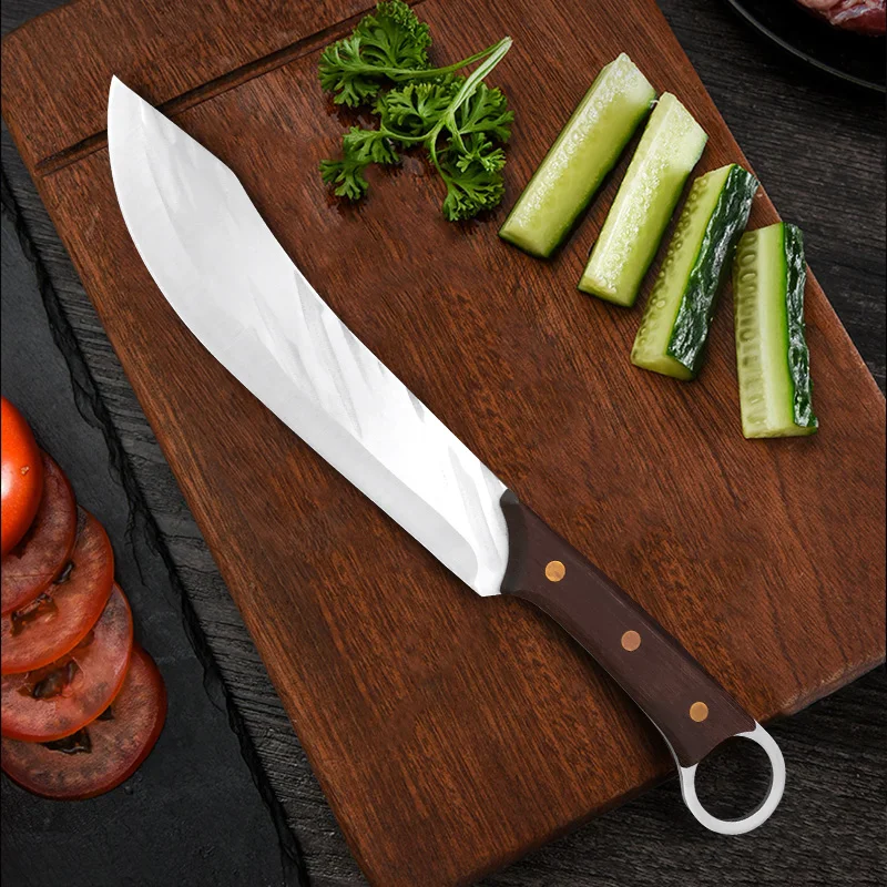 Forged Kitchen Knives Stainless Steel Butcher Cleaver Meat Beef Chicken Chef Boning Knife Sharp Fishing Cooking Utility Knives