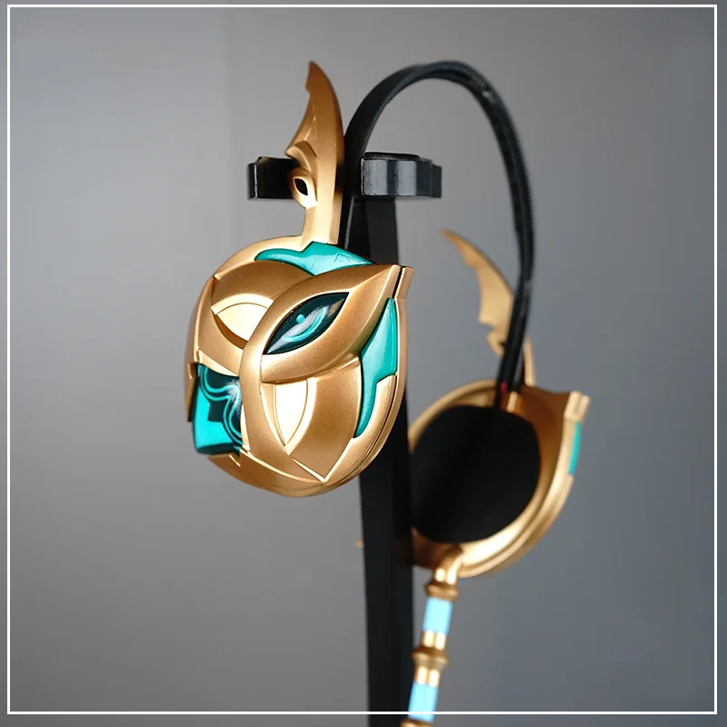 Al Haitham Wear Decoration Cosplay Bluetooth Earphone Props Genshin Impact Cosplay Cool Anime Expo Props Game Handmade Spot Good