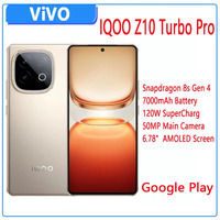 Vivo IQOO Z10 Turbo Pro 6.78'' 144Hz AMOLED Screen Snapdragon 8s Gen 4 7000mAh Battery 120W Charge 50MP Camera