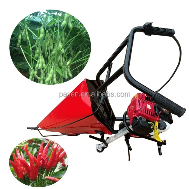 Small size corn harvester Paddy rice harvester pepper harvesting machine price