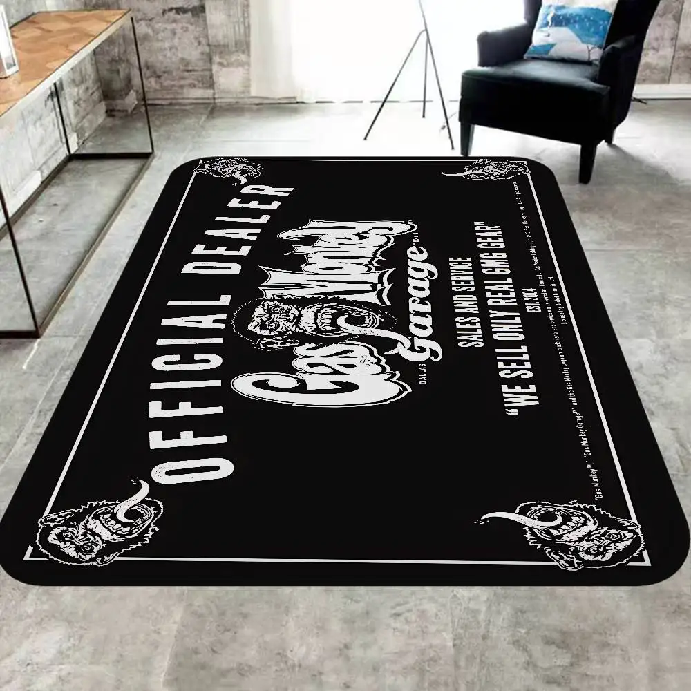 G-Gas MonkeyS Entrance Door Mat Washable Non-Slip Living Room Sofa Chairs Area Mat Kitchen Welcome Doormat