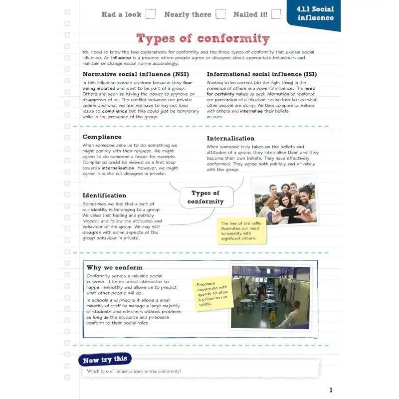 Pearson REVISE AQA دليل مراجعة علم النفس على المستوى والمصنف الإصدار عبر الإنترنت 2025 و2026 امتحان 9781292111216