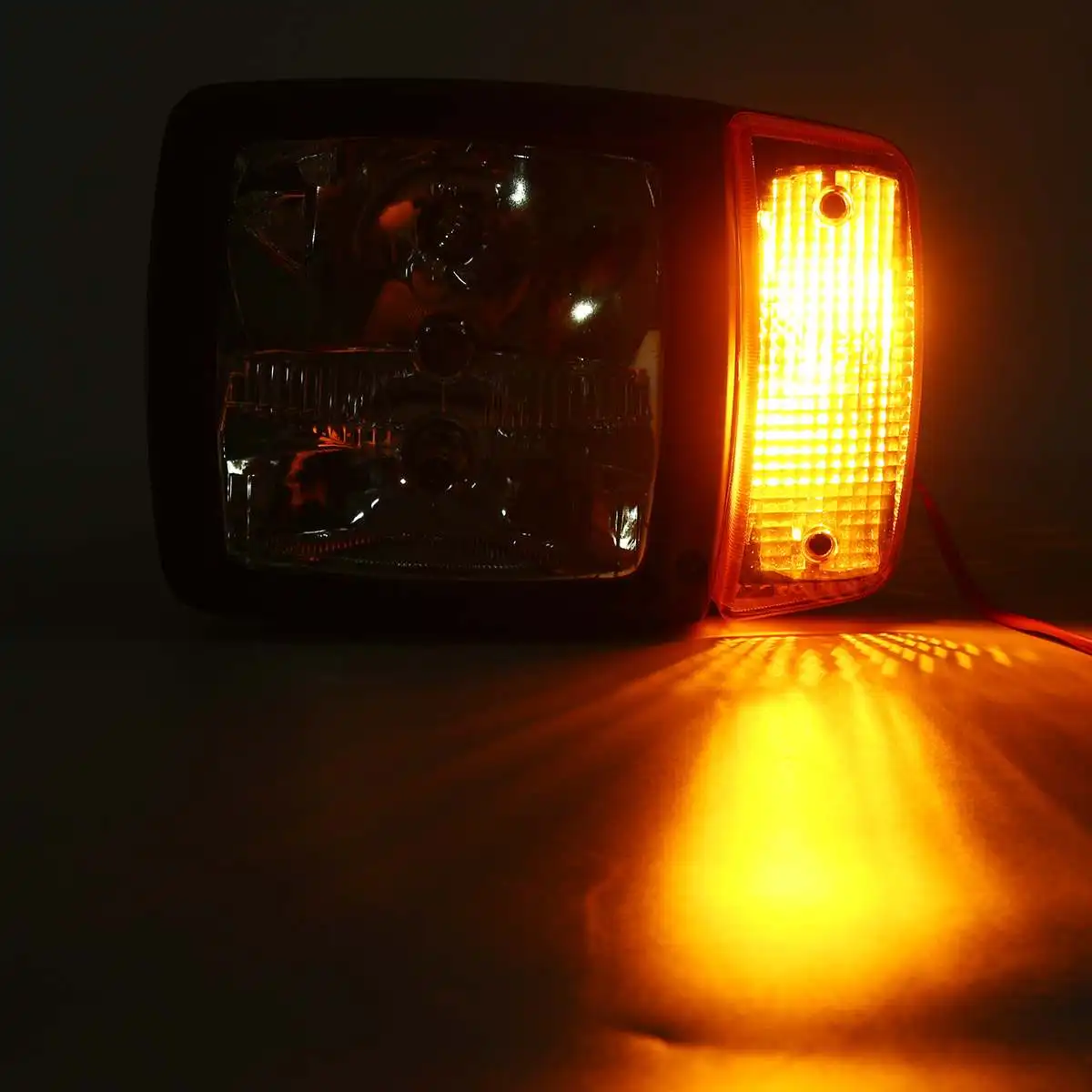 AY03-24V حفارة JCB الجبهة LED المصابيح الأمامية بدوره مصباح إشارة مؤشر ضوء العمل لجرار مقود محمل رافعة شوكية