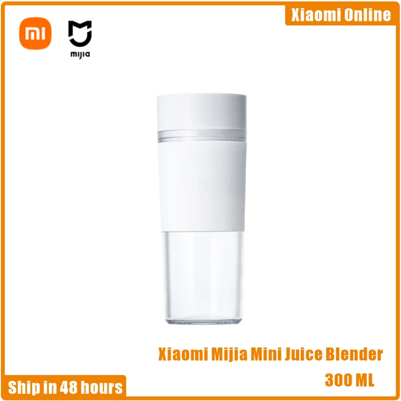 

Xiaomi Mijia 300ML Mini Juice Blender Portable USB-C Charge Juicer Fruit Cup Food Processor Electric Kitchen Mixer Quick Juicing