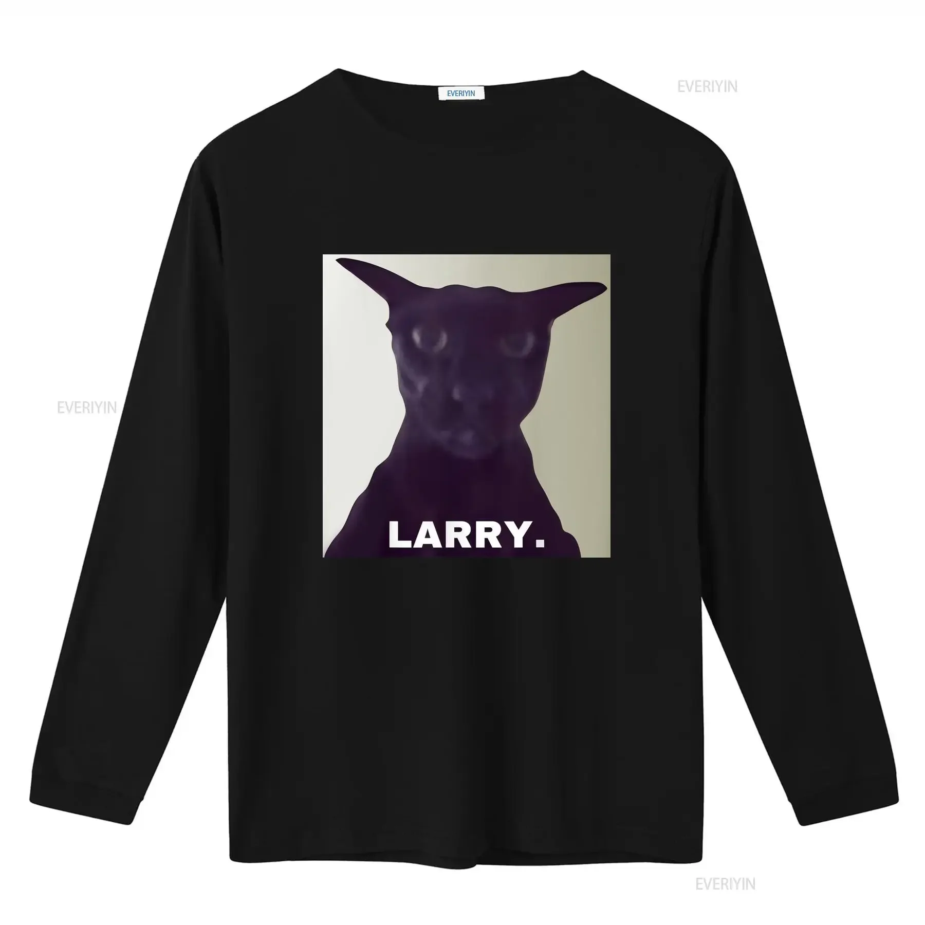 Evil Larry T Shirt Unique Design for Cat Lovers vintage Washed fashion Comfortable Top For Everyday Wear Versatile graphic
