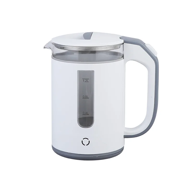 1000W 1.2L Glass Electric Kettle Stainless Steel Heating Base 220V/110V Home Use
