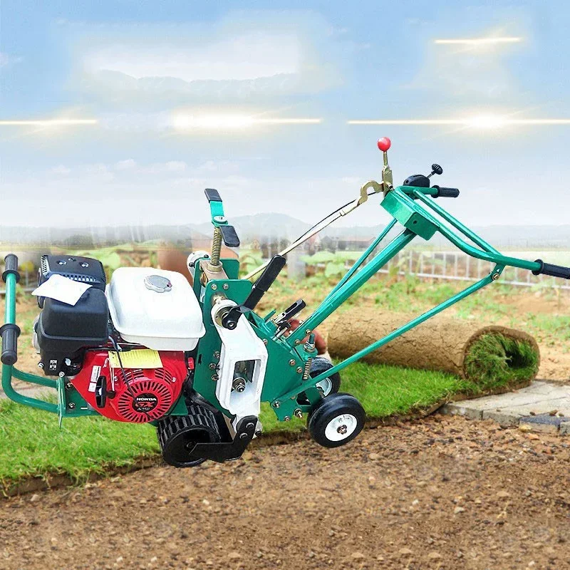 Sod Cutter, Push-Type Self-Propelled Lawn Sod Cutter, Automatic Cutting, Gas-Powered Lawn Transplanter(Customized)
