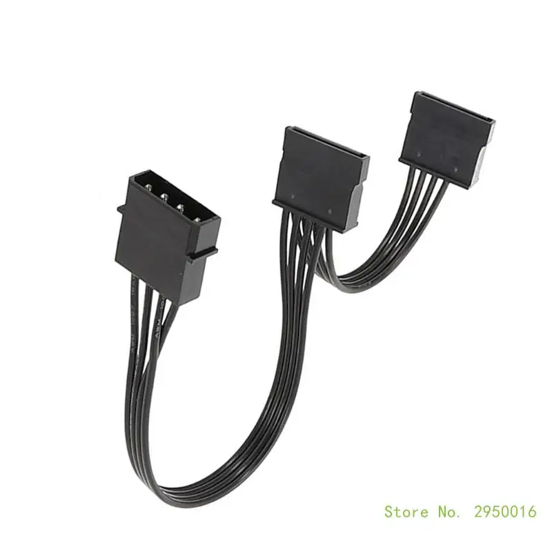 

Computer Hard Power Cord Power Cord Big 4pin To Power Cord 15pin Expansion Splitter Cable