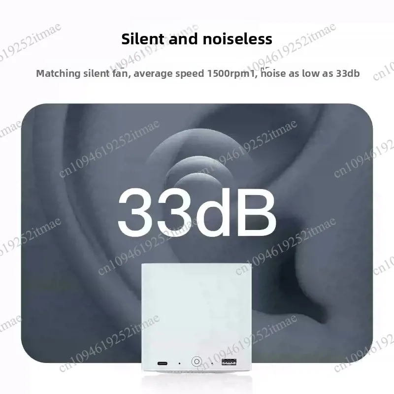 Dual 2.5G Port Mini Silent Network Storage Server Personal Home Cloud Device