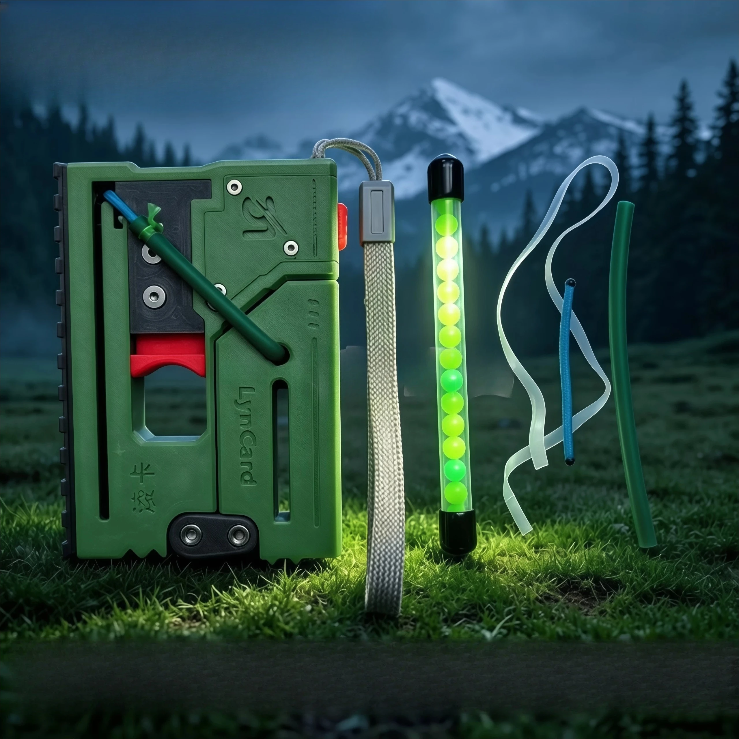New 3D Printing Creative Decompression Card Style Toy Pendant for Outdoor EDC Competitive Hunting Tool