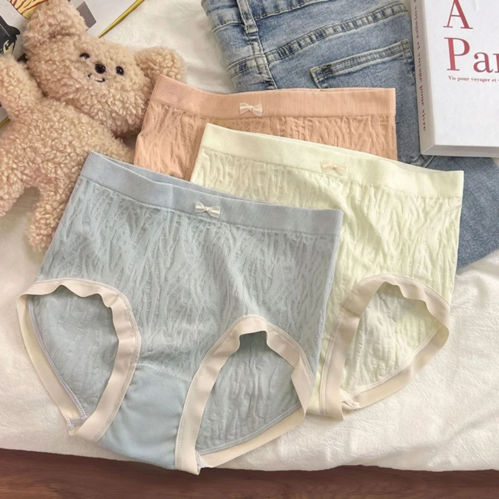 

Ultra-Thin Lingerie Female Texture Underwear Ladies High Elasticity Panties Breathable Triangle Pants Ultra-Thin Underpants