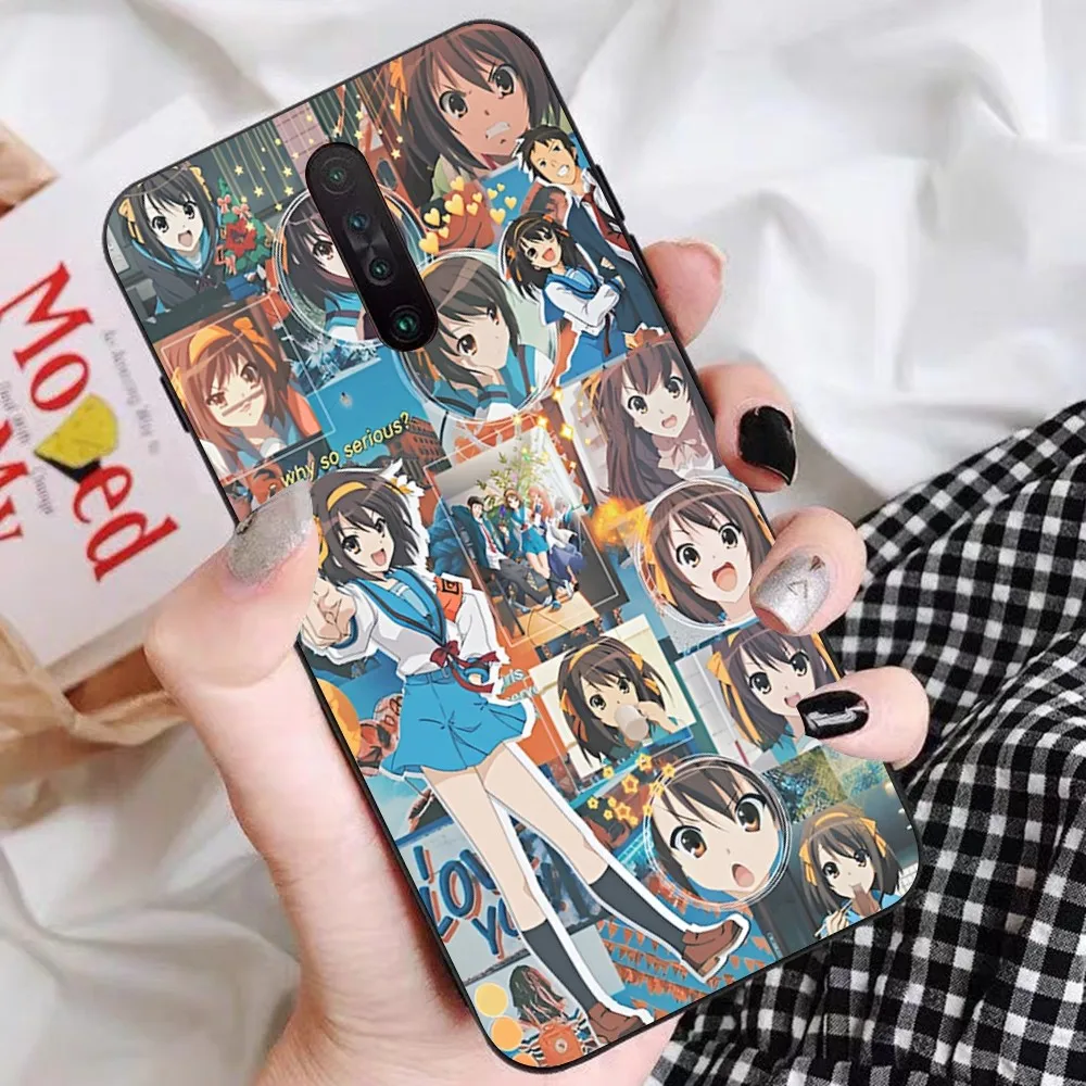 Capa para celular Haruhi-suzuki, para redmi 5, 6, 7, 8, 9, 10, plus pro, 6, 7, 8, 9 a, go, k20, k30, k40, f3