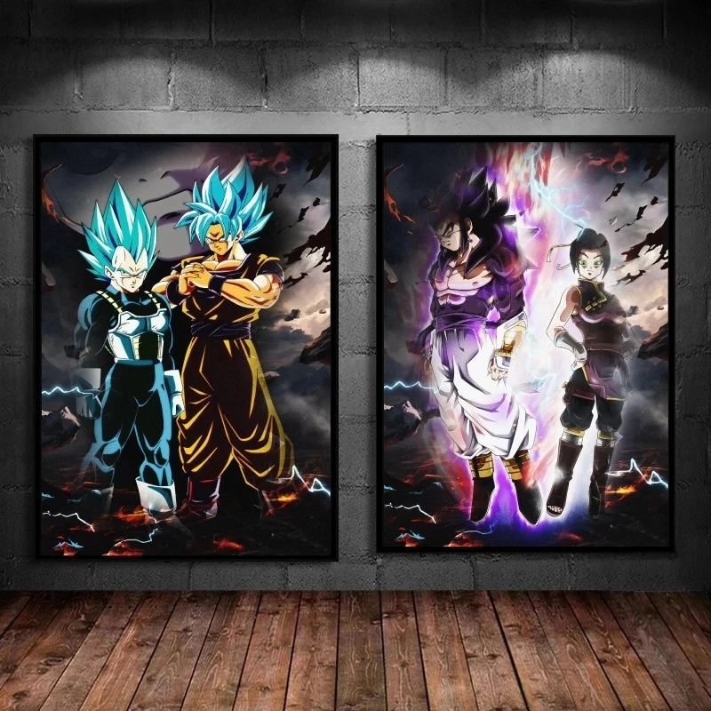 

Poster and Painting Dragon Ball Kakarot Cartoon Character Picture Decoration Paintings Hanging Children's Bedroom Decor