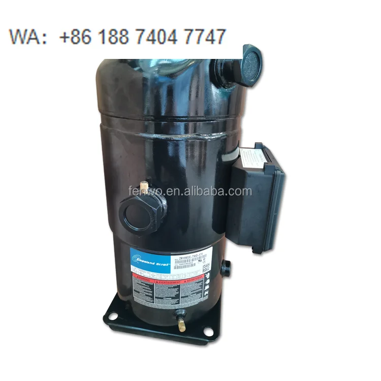 15HP Scroll Compressor Copeland R134a ZR Series Hermetic Compressor ZR19M3E-TWD-561 for Chiller Air Conditioner