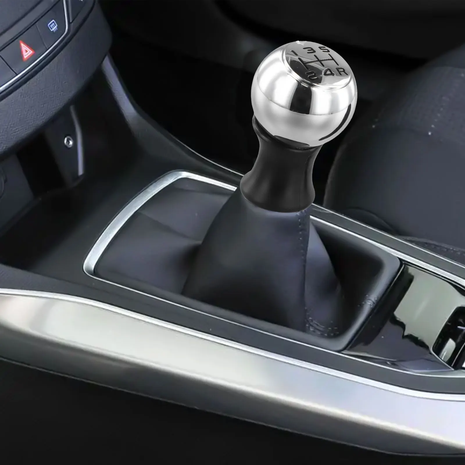 Car Accessories 99mm X 47mm Gear Shift Knob Gear Shift Knob Replacement Compatible With 106 206 Aluminum Plastic Blend