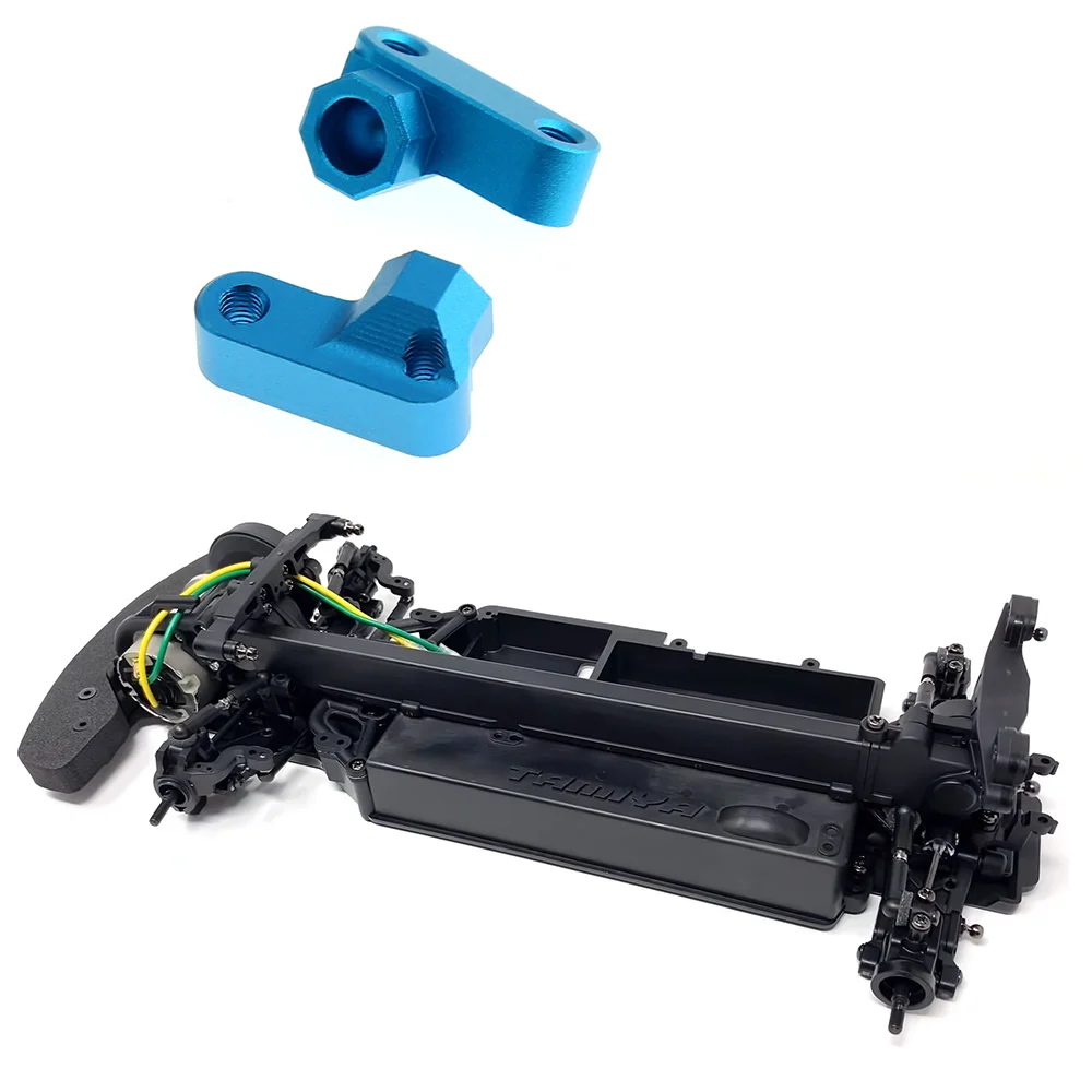 A88M 2 قطعة المعادن الخلفية منفصلة ذراع نظام التعليق جبل ل Tamiya XV-01 XV01 1/10 RC سيارة ترقيات أجزاء الملحقات