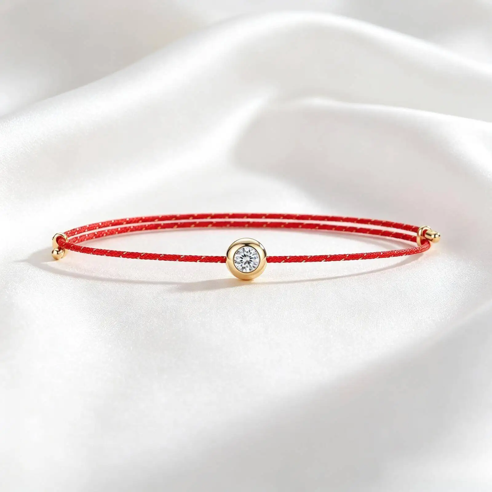 SG D Color VVS1 Moissanit-Armband, GRA-zertifiziert, 0,3 Karat Labordiamant, verstellbares Armband in 6 Farben, eleganter Schmuck für Damen – Detail 6