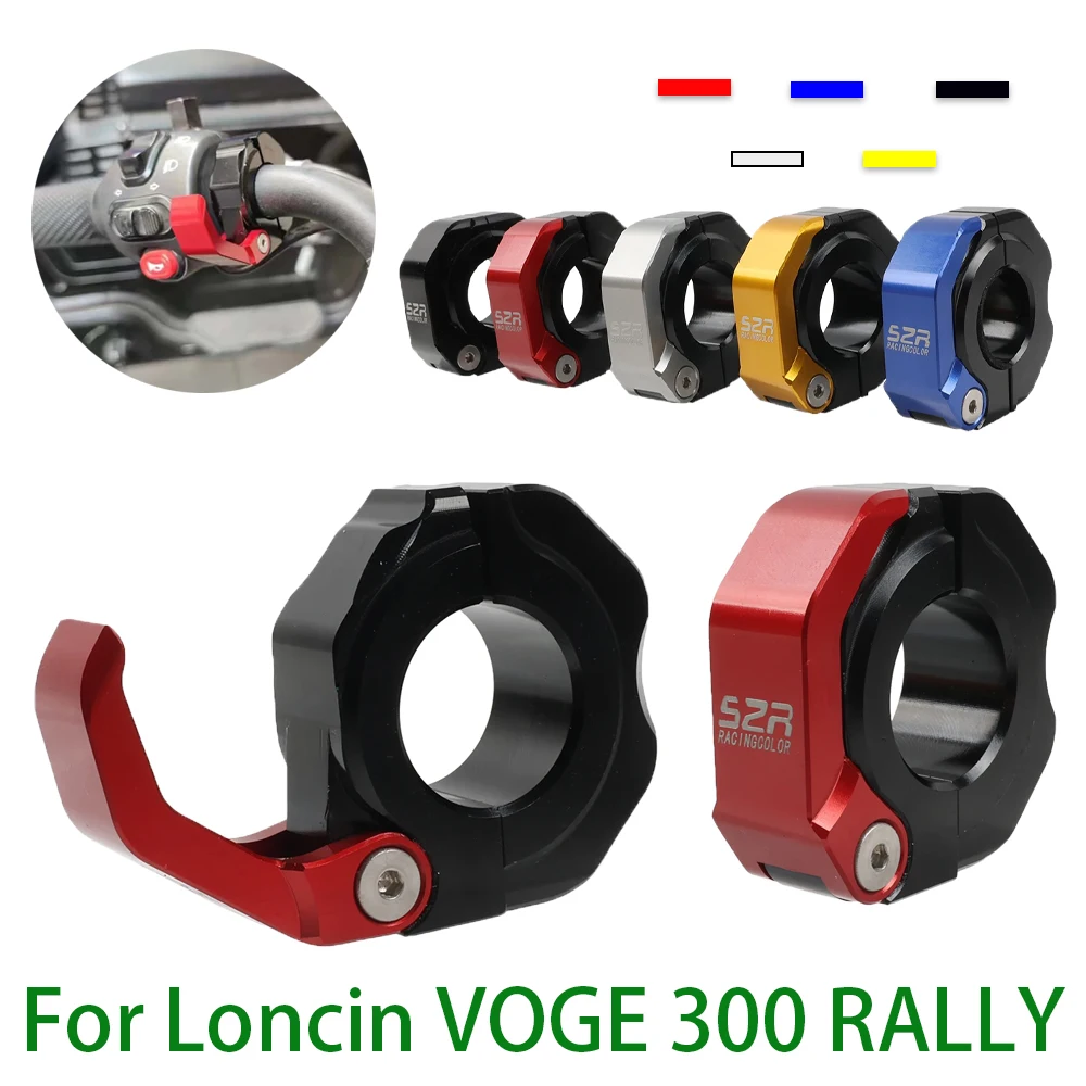 

Motorcycle Handlebar Helmet Hook For Loncin VOGE 300 RALLY 300 300RALLY 300GY 2021 - 2024 Luggage Bag Hook Holder Bumper Hook