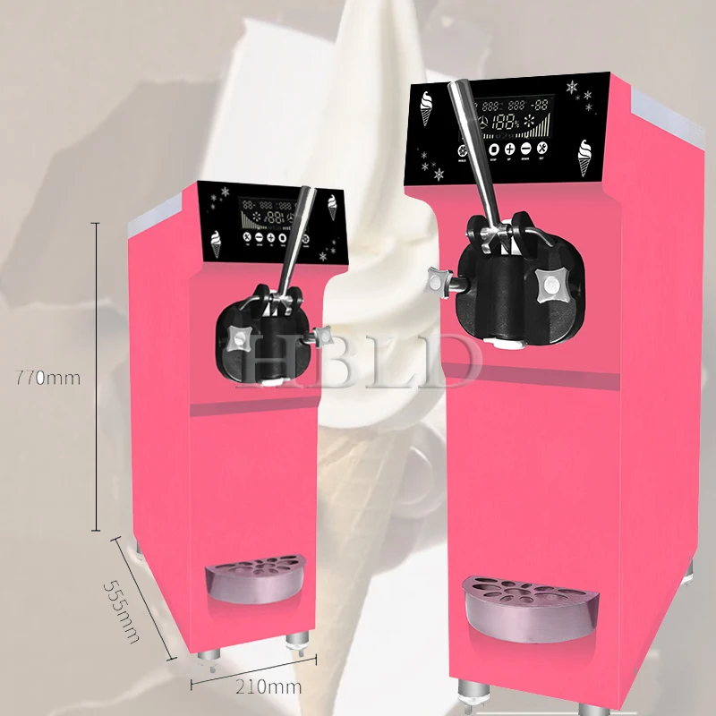 

Небольшая настольная машина для мороженого, многофункциональная коммерческая машина для мороженого с сладким конусом