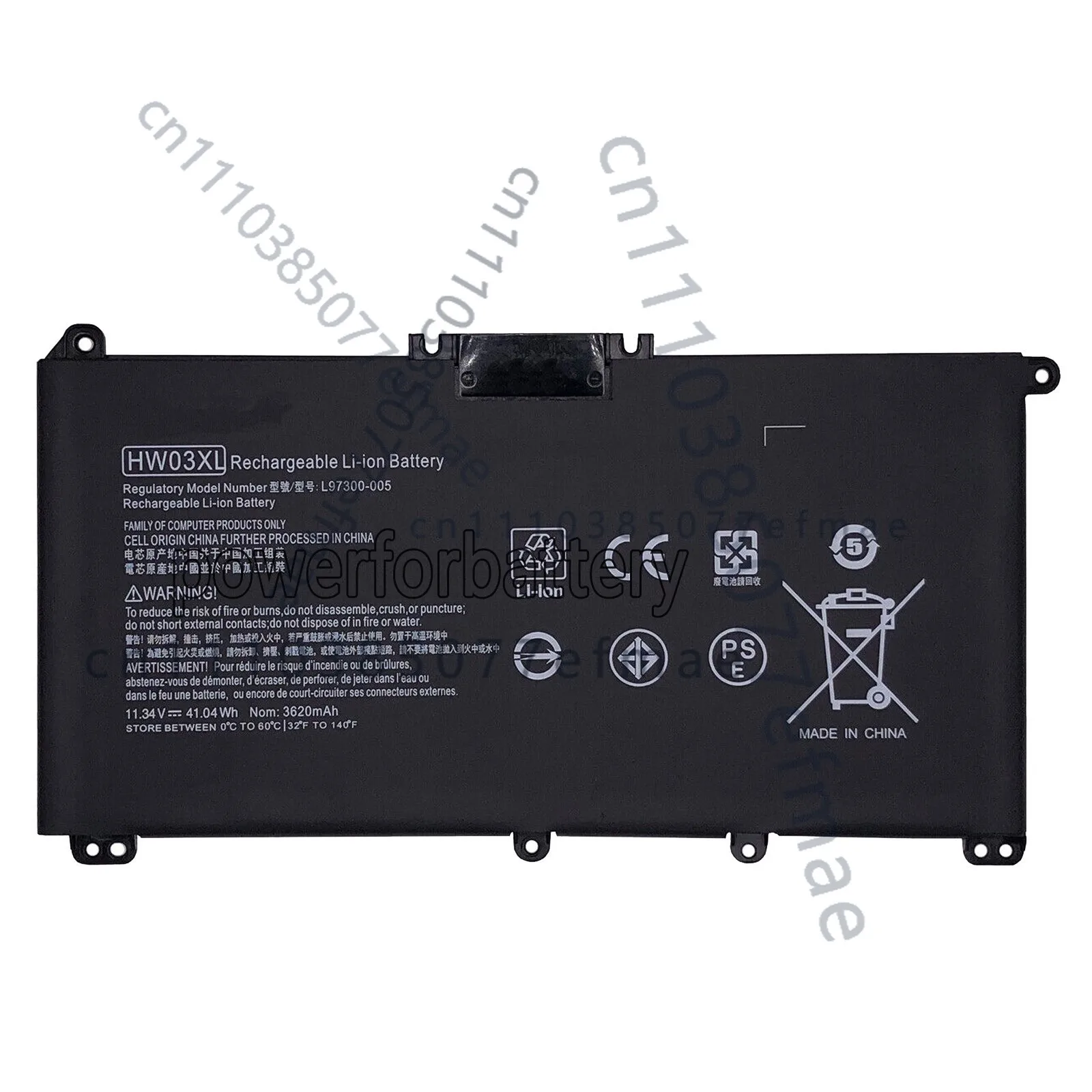 

Новая сменная батарея HW03XL L97300-005 для HP 240 245 250 G9 255 G8 G9 41WH