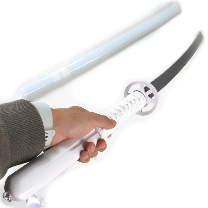 BLEACH Kuchiki Rukia Sode Cosplay No Shirayuki Bianco Katana Spada Armi Puntelli per la Festa di Natale Capodanno